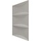 Ekena Millwork 19 5/8in. W x 19 5/8in. H Traditional EnduraWall Decorative 3D Wall Panel Covers 2.67 Sq. Ft. WP20X20TRGCG - alternate 2